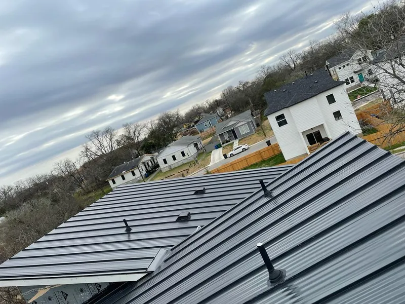 Standing seam metal roof panels with vents for Skylight Repair in Terrace Heights